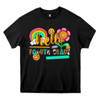 Hello Fourth Grade Heavy Core Tee | Teevron