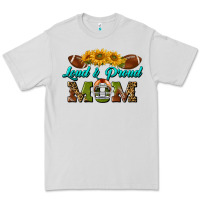 Dove Grey Western Loud And Proud Mom Premium Tee - BundleAndBundleShop