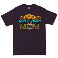Plum Western Loud And Proud Mom Premium Tee - BundleAndBundleShop