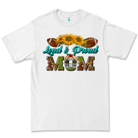 White Western Loud And Proud Mom Premium Tee - BundleAndBundleShop