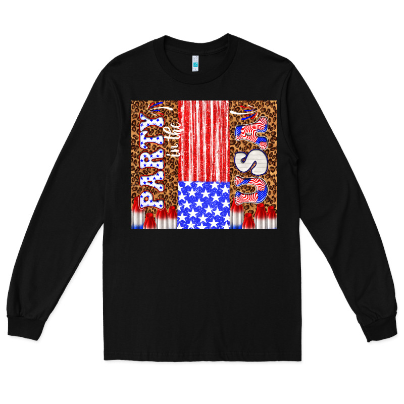 Party In The Usa Long Sleeve Tee by TumblerDesignByShophia | Teevron