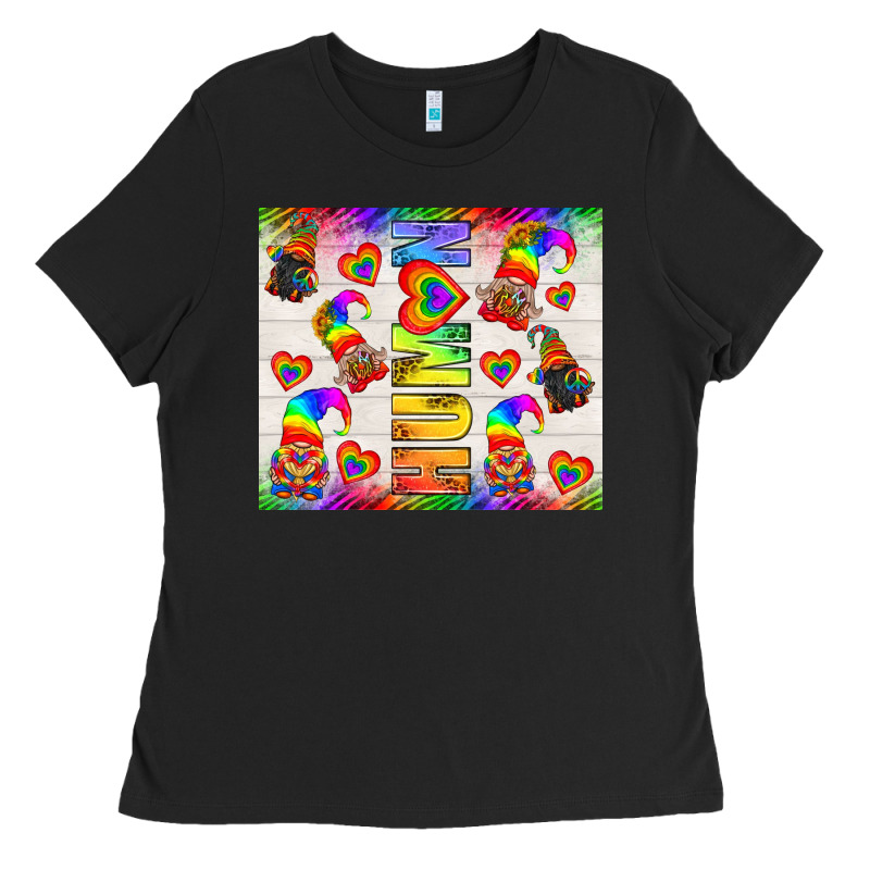 Western Human Lgbtq+ Tumbler Ladies Tee by BundleAndBundleShop | Teevron