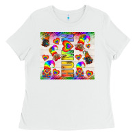 White Western Human LGBTQ+ Tumbler Ladies Tee - BundleAndBundleShop