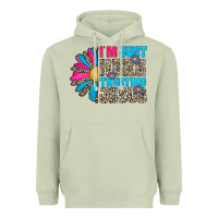 Matcha im just here trusting jesus Heavyweight Hoodie - CowhideDigitalArt