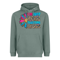 Sage im just here trusting jesus Heavyweight Hoodie - CowhideDigitalArt