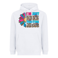 White im just here trusting jesus Heavyweight Hoodie - CowhideDigitalArt