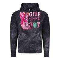 Cloud Black give cancer the boot Vintage Hoodie - NancyCooperArtShop