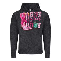 Give Cancer The Boot Vintage Hoodie | Teevron