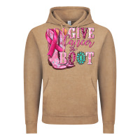 Vintage Coffee give cancer the boot Vintage Hoodie - NancyCooperArtShop