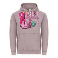 Vintage Zinc give cancer the boot Vintage Hoodie - NancyCooperArtShop