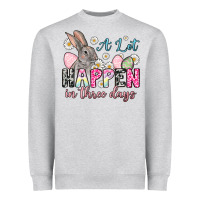 Easter Day A Lot Can Happen In Three Days Heavyweight Sweatshirt | Teevron