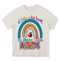 Cream it takes a big heart to shape little Heavy Core Tee - NancyCooperArtShop