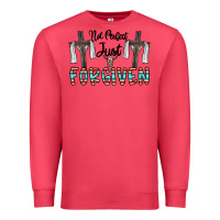 Cardinal no perfect just forgiven Premium Sweatshirt - CowhideDigitalArt