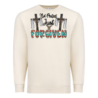 Sandshell no perfect just forgiven Premium Sweatshirt - CowhideDigitalArt