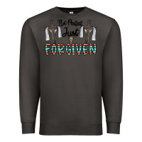 Smoke no perfect just forgiven Premium Sweatshirt - CowhideDigitalArt