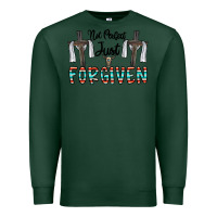 Sports Green no perfect just forgiven Premium Sweatshirt - CowhideDigitalArt