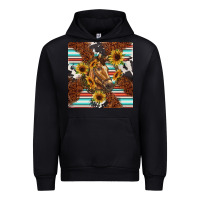 Black western horse Urban Hoodie - BarkalooDesign