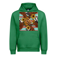 Emerald western horse Urban Hoodie - BarkalooDesign