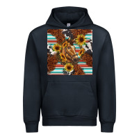 Navy western horse Urban Hoodie - BarkalooDesign