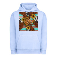 Pigment Grape Ice western horse Urban Hoodie - BarkalooDesign
