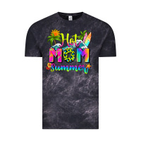 Cloud Black mom summer Vintage Tee - RanaPortraitStore