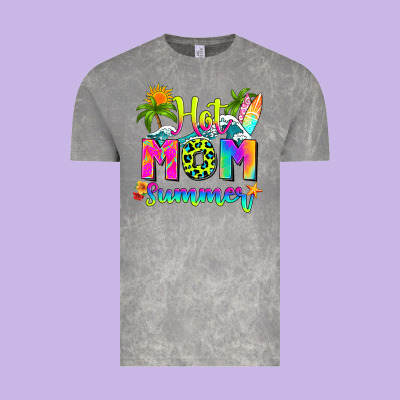 Mom Summer Vintage Tee Designed By Ranaportraitstore