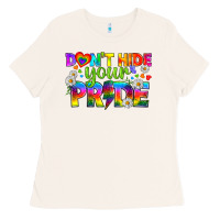 Bone LGBTQ+ Don't Hide Your Pride Ladies Tee - BundleAndBundleShop