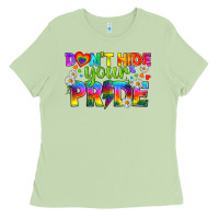 Matcha LGBTQ+ Don't Hide Your Pride Ladies Tee - BundleAndBundleShop