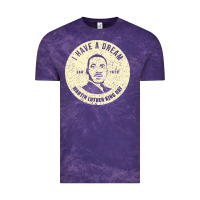 Cloud Purple martin luther day vintage Vintage Tee - DesigneFamous