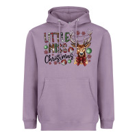 Lavender little miss christmas Heavyweight Hoodie - CowhideDigitalArt