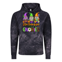 Cloud Black Halloween with My Gnomes Vintage Hoodie - texasbilliewilder