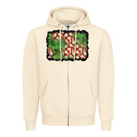 Sandshell halloween ghost background Zipper Hoodie - BundleAndBundleShop