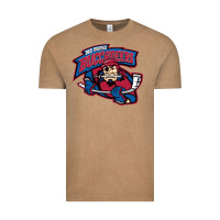 Vintage Coffee us, buccaneers, des moines art Vintage Tee - DesigneFamous