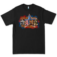 Black Patriotic Mama Premium Tee - BundleAndBundleShop