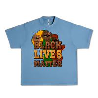 Pebble Blue black lives matter Urban Heavy Tee - NancyCooperArtShop