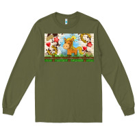 Army Green cute horse Long Sleeve Tee - TumblerDesignByShophia