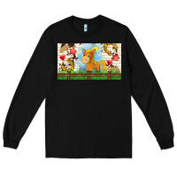 Black cute horse Long Sleeve Tee - TumblerDesignByShophia