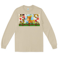 Mushroom cute horse Long Sleeve Tee - TumblerDesignByShophia