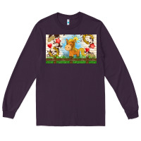 Plum cute horse Long Sleeve Tee - TumblerDesignByShophia