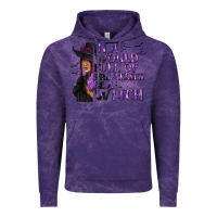 Cloud Purple In a World Full of Princesses Be a Witch Vintage Hoodie - texasbilliewilder