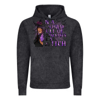 Vintage Black In a World Full of Princesses Be a Witch Vintage Hoodie - texasbilliewilder