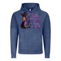Vintage Denim In a World Full of Princesses Be a Witch Vintage Hoodie - texasbilliewilder