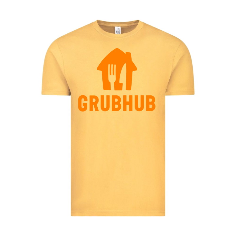 Grubhub T-shirt Vintage Tee by DesigneFamous | Teevron