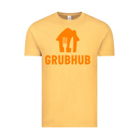 Vintage Mustard Grubhub t-shirt Vintage Tee - DesigneFamous