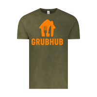 Vintage Olive Grubhub t-shirt Vintage Tee - DesigneFamous