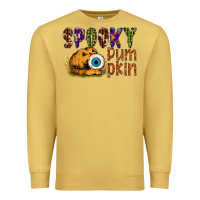 Antique Gold spooky pumpkin Premium Sweatshirt - SublimationCraftShop
