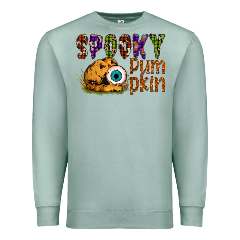 Spooky Pumpkin Premium Sweatshirt by SublimationCraftShop | Teevron