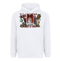 White joy Heavyweight Hoodie - CowhideDigitalArt