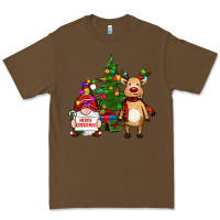 Cacao merry christmas gnomes, reindeer Premium Tee - RanaPortraitStore