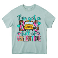Arona ive got a bus full of valentine Heavy Core Tee - NancyCooperArtShop